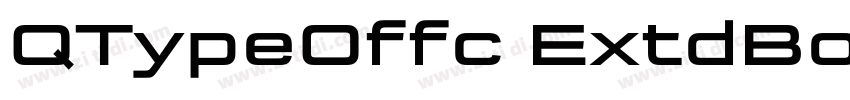 QTypeOffc ExtdBold字体转换